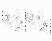 70601-060 FRONT SEAT COVERS