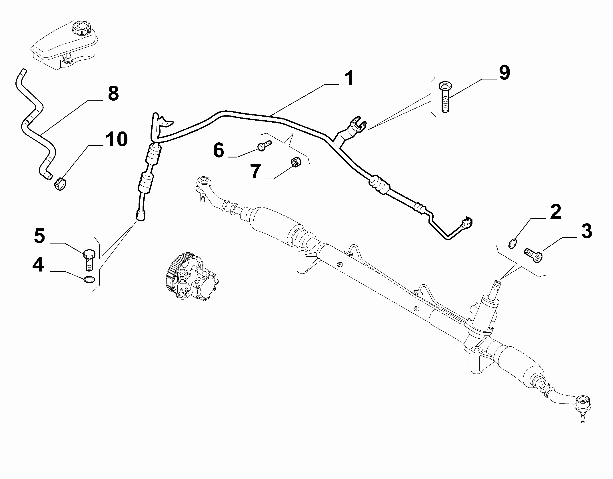 41207-020 FEEDER PIPE