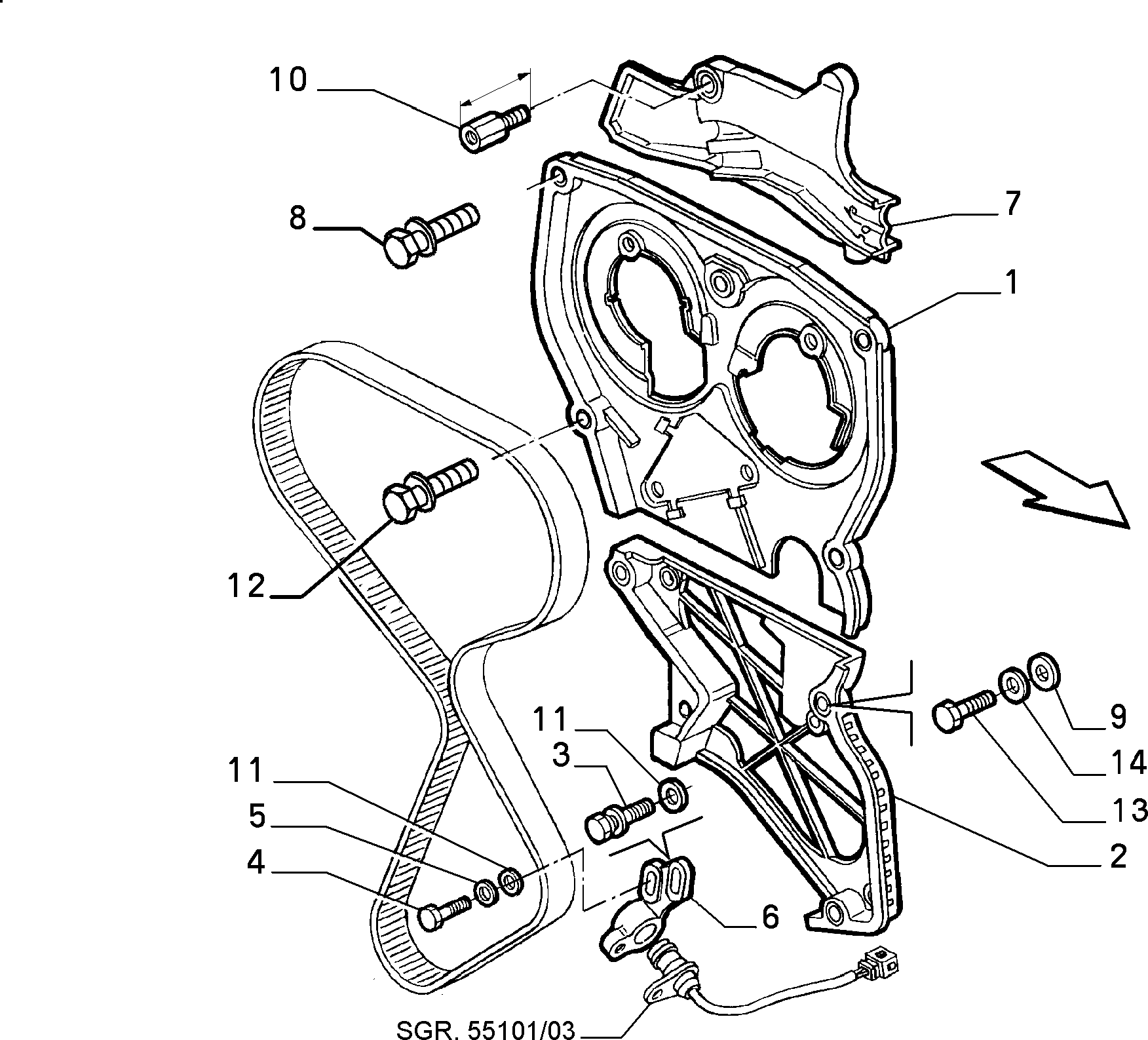 10106/02 ПРИВОД РАСПРЕДВАЛА