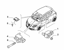 55508-070 REMOTE CONTROL AIRBAG SENSOR