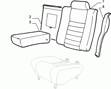 70613/04 REAR SEAT
