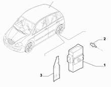 55502-030 REMOTE CONTROL TPMS AND AERIAL