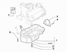 10102-010 OIL CAP AND FLOOR PANEL COVER