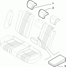 70615/02 REAR SEAT LINING