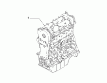 10000-010 SEMI-COMPLETE ENGINE