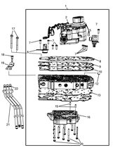 21201-100 AUTOMATIC TRANSMISSION VALVE UNIT