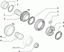 21215-020 GEAR CABLE
