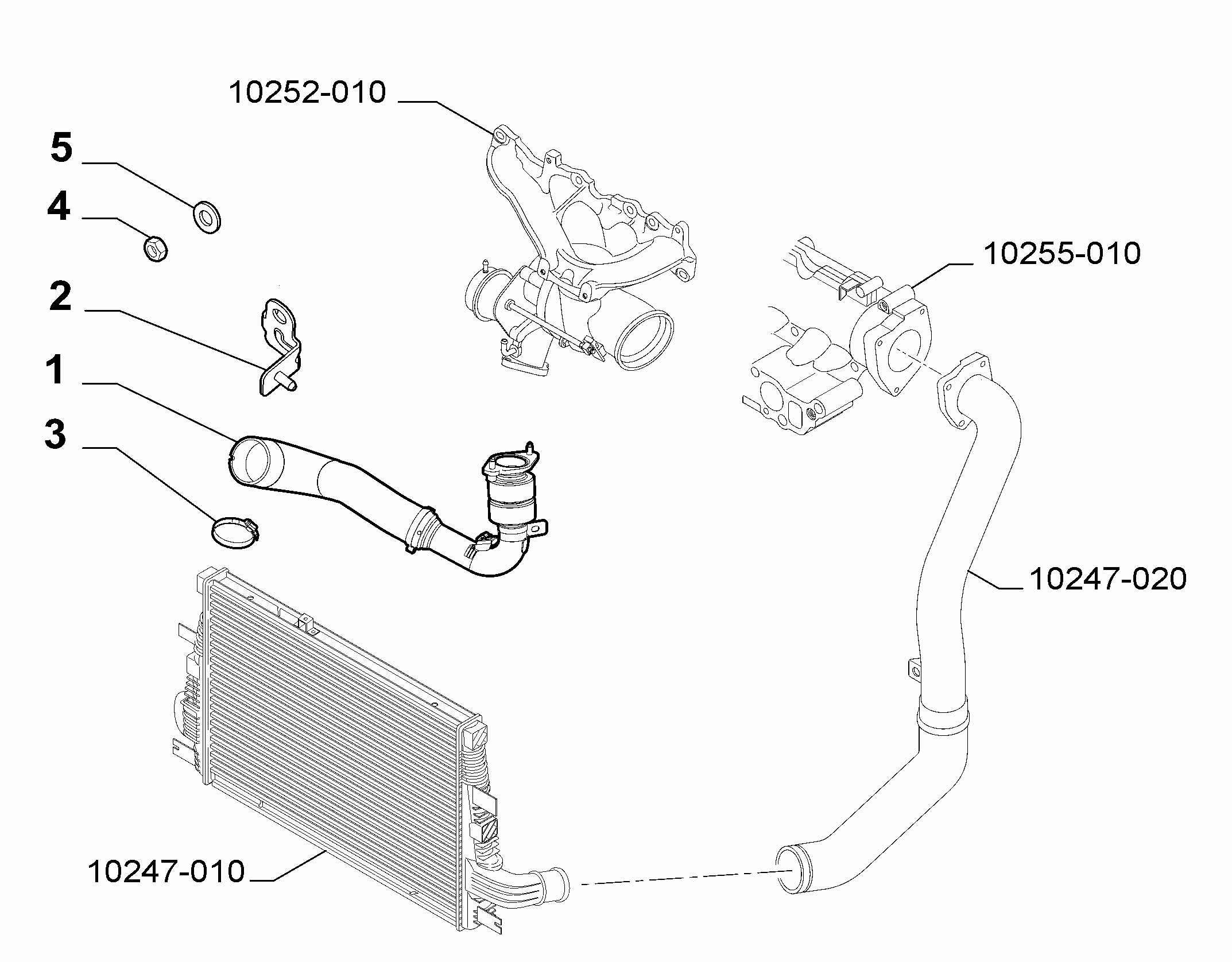 10247-030 TURBINE COOLER PIPING