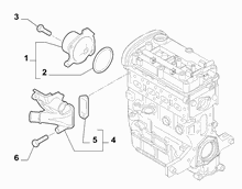 10402-010 WATER PUMP AND GASKETS