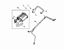 10201-040 FUEL EMISSION FILTER