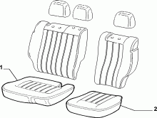 70615/00 REAR SEAT LINING