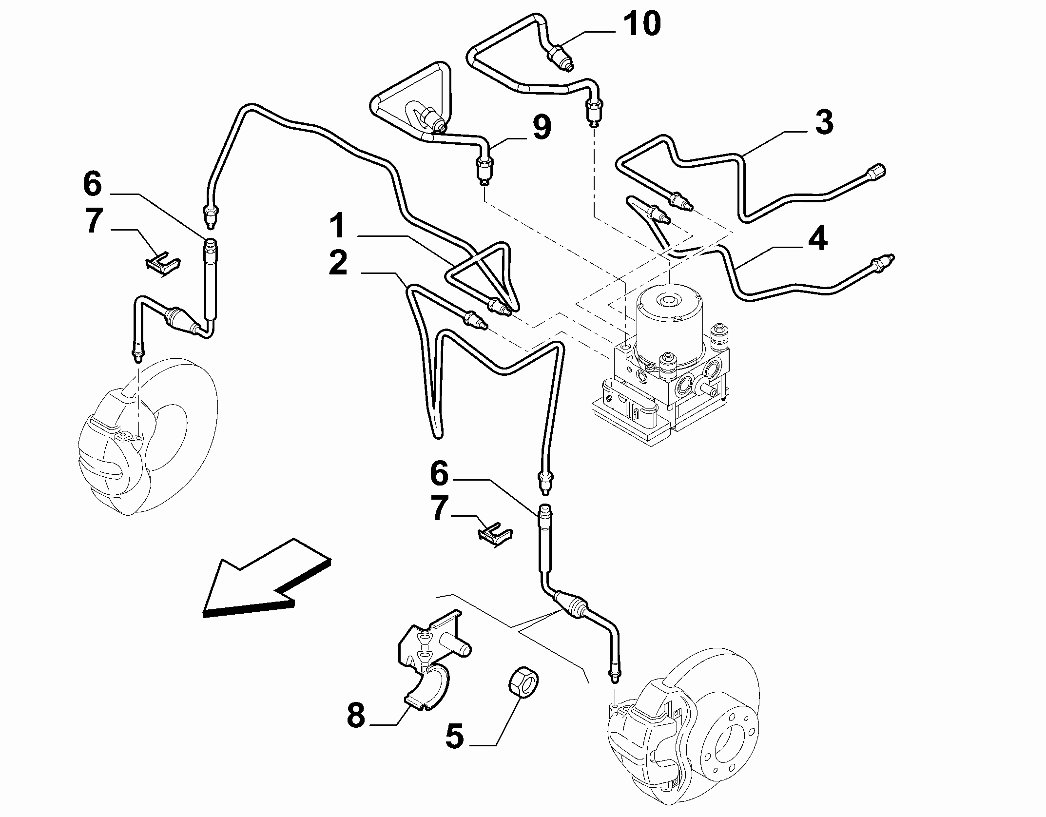 33102-040 FRONT PIPING