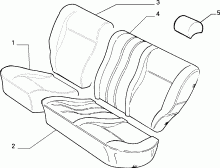 70615/04 REAR SEAT LINING