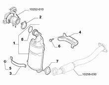 10258-010 FRONT PIPING