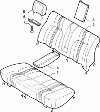 70615/02 REAR SEAT LINING