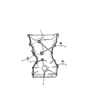 10106-020 CAMSHAFT COVER