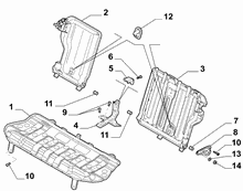 70613-020 REAR SEAT FRAME