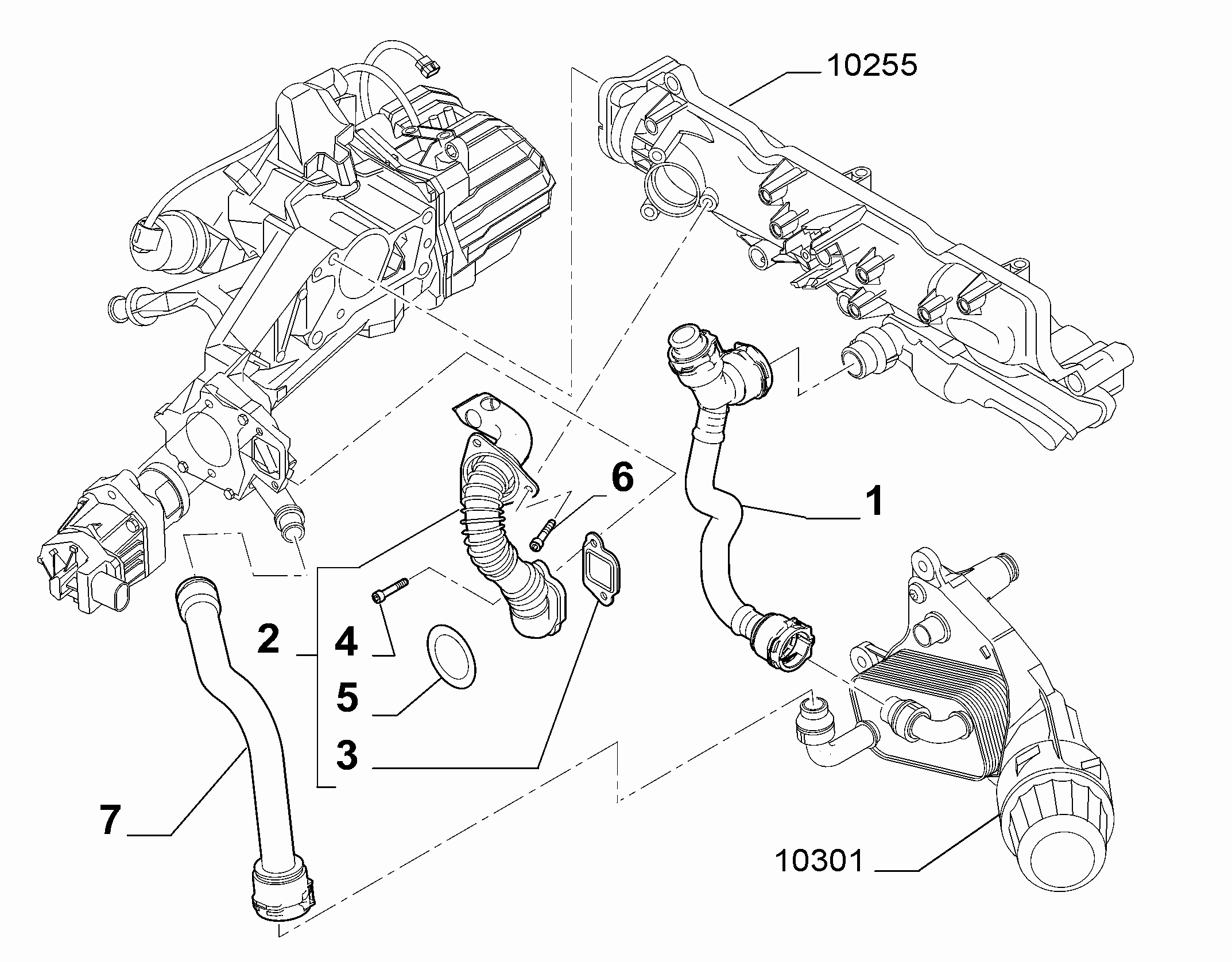 10259-020 EMISSION CONTROL SYSTEM PIPE