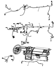 55533-010 DASHBOARD CABLE SET