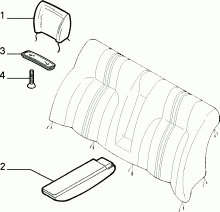 70615/00 REAR SEAT LINING 