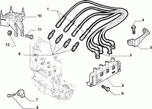 55101-020 SPARK PLUGS AND IGNITION CABLES