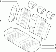 70615/01 REAR SEAT LINING