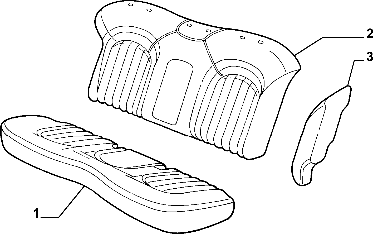 70615/01 REAR SEAT LINING