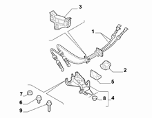 21221-020 GEAR STICK FLEX SHAFT