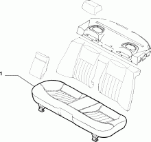 70615/01 REAR SEAT LINING
