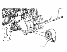 10002-010 ENGINE INLET SCREW ANCHOR AND TENSION ROD SUSPENSION