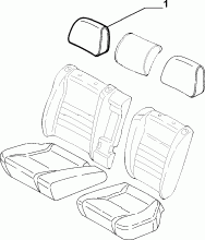 70615/02 REAR SEAT LINING