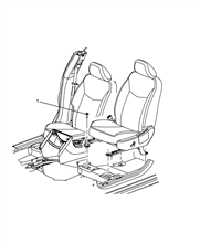 70601-020 FRONT SEAT FRAME