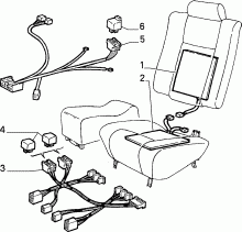 70613/03 REAR SEAT