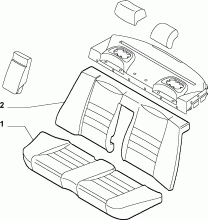 70615/01 REAR SEAT LINING