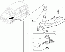 55514-030 WINDSHIELD WIPER RESERVOIR