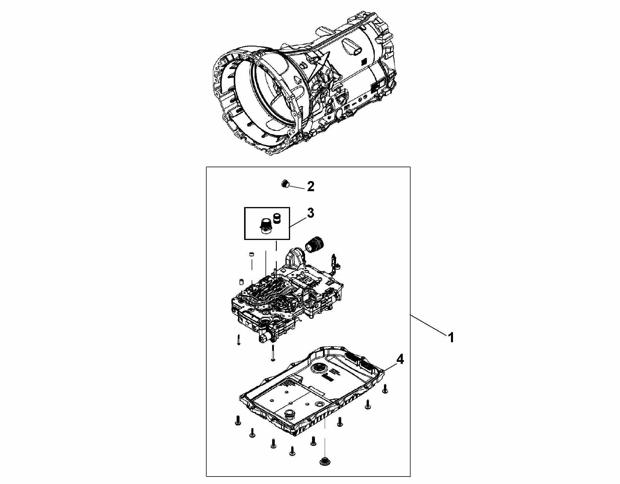 21201-100 AUTOMATIC TRANSMISSION VALVE UNIT