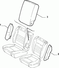 70615/02 REAR SEAT LINING