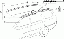 70712/00 НАРУЖНЫЕ НАКЛАДКИ И УПЛОТНИТЕЛИ 