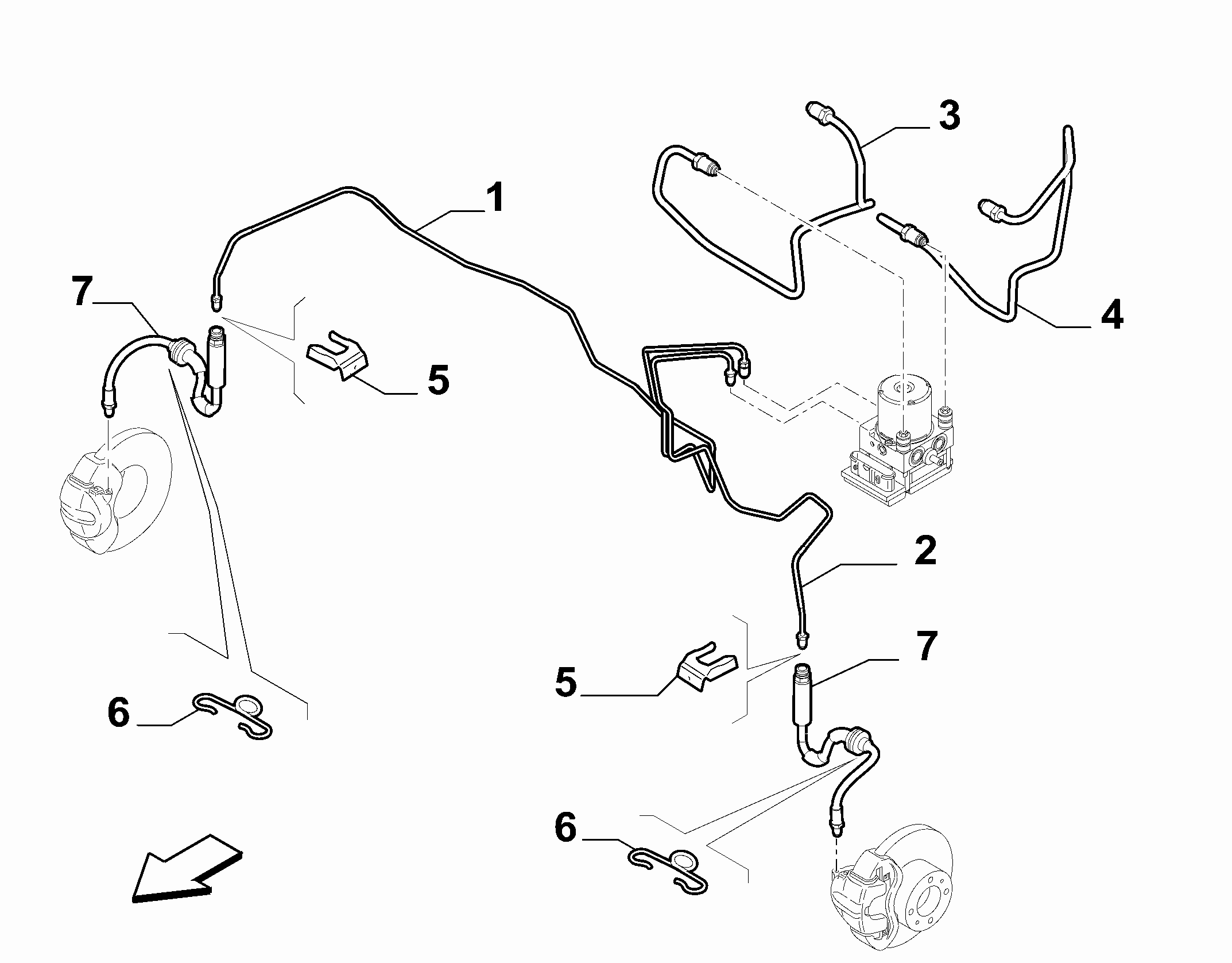 33102-040 FRONT PIPING
