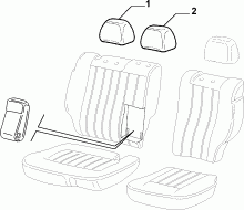 70615/00 REAR SEAT LINING