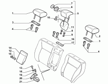 70613/02 REAR SEAT