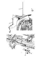55521-030 AERIAL AND WIRING