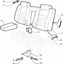 70613/02 REAR SEAT