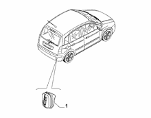 70717-040 TRUNK AIR OUTLET