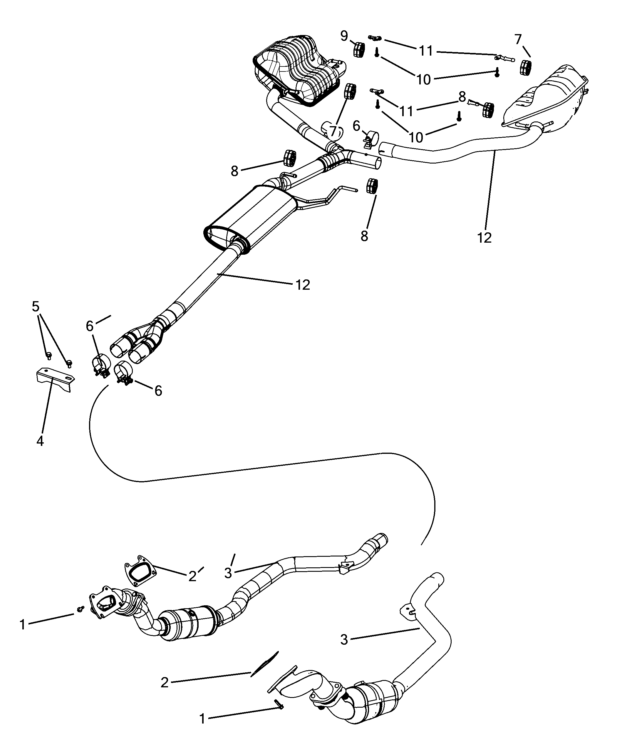 10258-029 EXHAUST PIPING