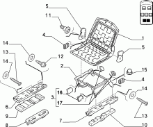 70613/01 REAR SEAT