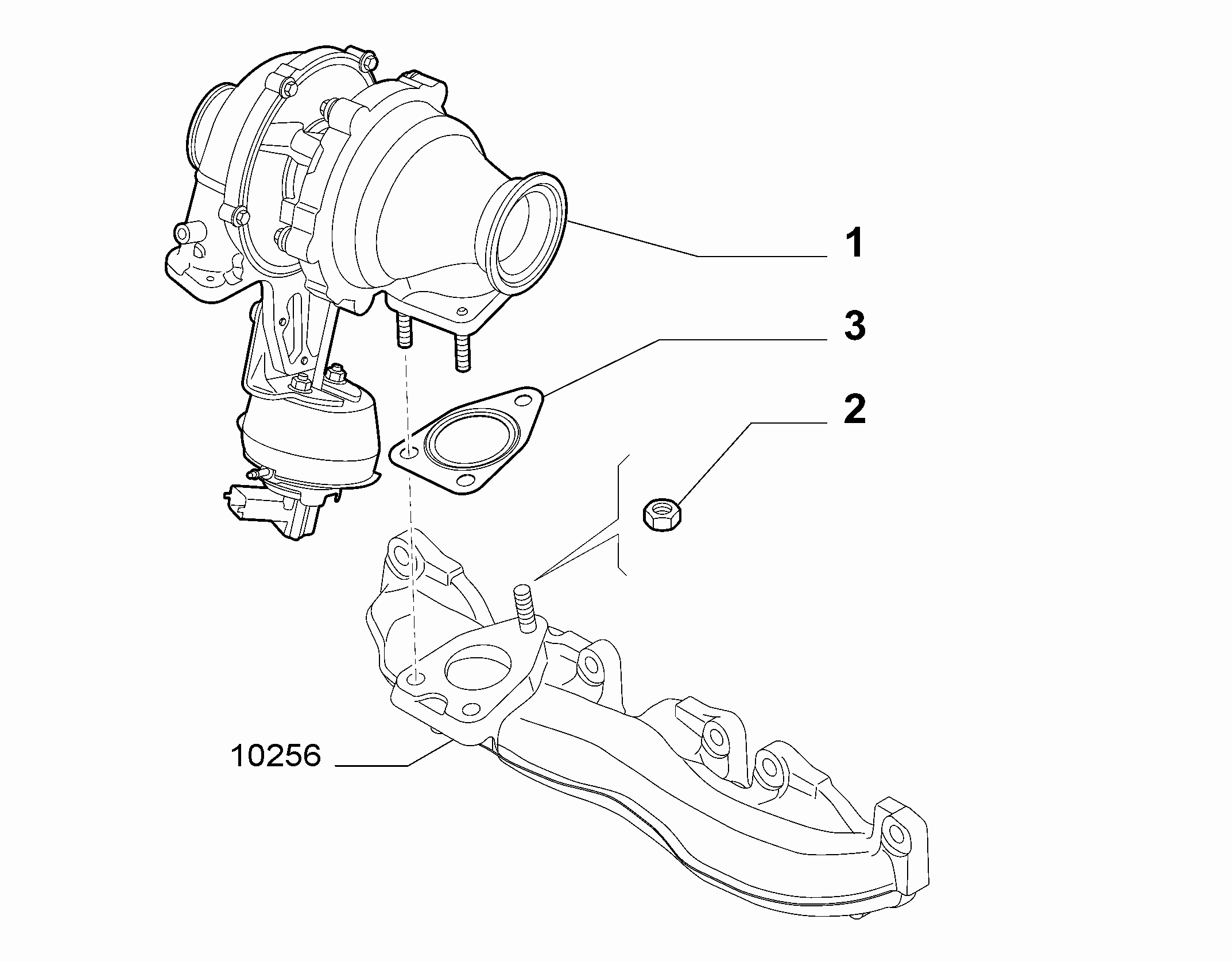 10252-010 TURBOCOMPRESSOR AND PRECATALYSER
