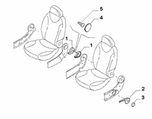 70601-030 FRONT SEAT ADJUSTMENT DEVICES