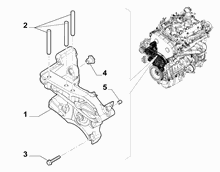 10003-010 ENGINE  SUPPORT