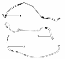 41207-050 POWER STEERING PIPING